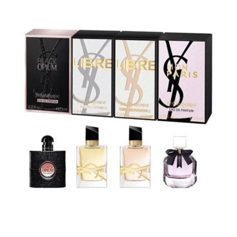 yves saint laurent ysl perfume miniatures travel set for women|ysl libre mini perfume set.